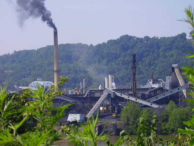 Stack Emissions- Image Courtesy of Allegheny County Health Department